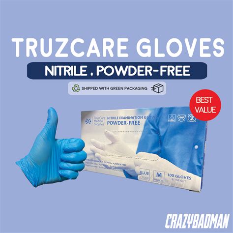 Assure Disposable Nitrile Gloves Quality Powder Free 100pcsbox