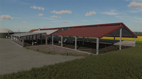 Modern Cow Barn v 1.0 - FS22 Mods