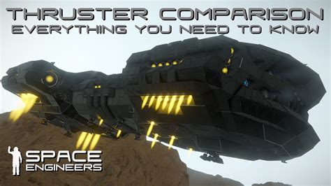 Space Engineers Everything You Need To Know About Thrusters And How