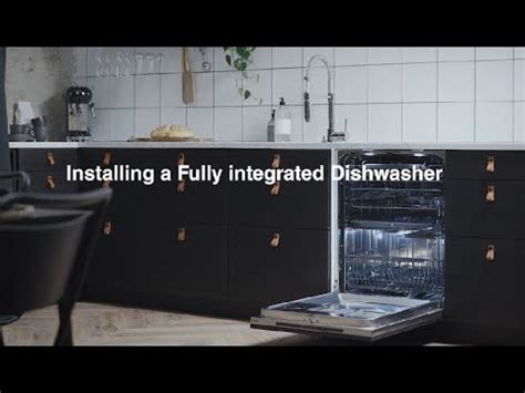 Asko Dishwasher Dw Fully Integrated Installation Youtube