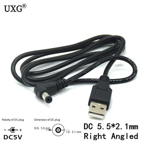 1pcs Usb Male Naar 55 Mm X 21 Mm 5521 Dc Barr Grandado