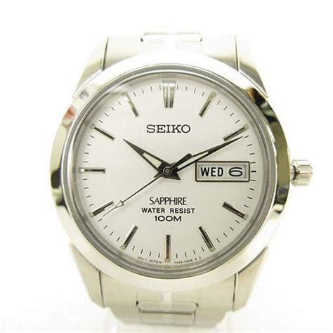 Used Seiko Seiko Spirit Sgg713p1 Sapphire Glass Quartz Watch 7n43 0ar0 Analog White Dial Men