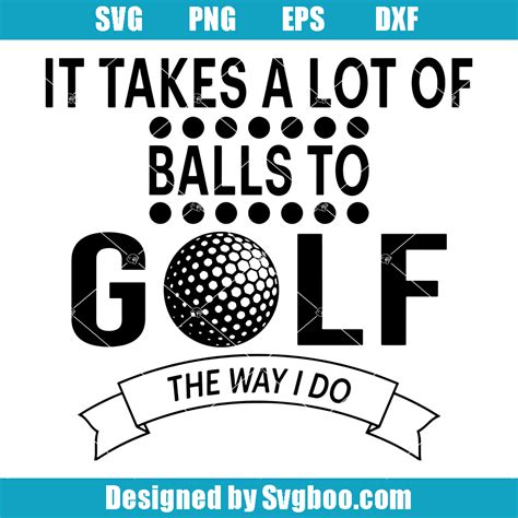 Golf Player Svg Golfing Svg Golfer Svg Golf Ball Svg