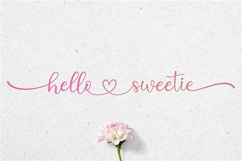 Hello Sweetie Font | dafont.com