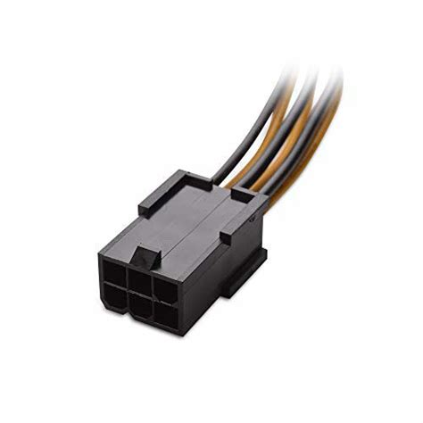 Getuscart Cable Matters 2 Pack 6 Pin To 8 Pin Pcie Adapter Power Cable 4 Inches