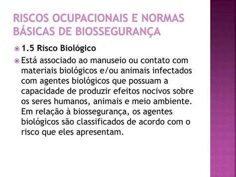 PPT BIOSSEGURANÇA LABORATORIAL PowerPoint Presentation free download