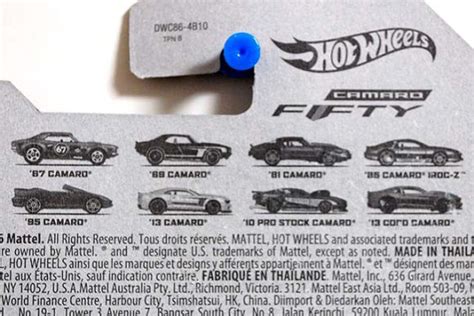 Walmart Exclusive Camaro Seriesのラインナップレコードジャケ的なカードデザインが秀逸なシリーズ Hot Wheels 情報まとめ ホットウィール にわかマニア