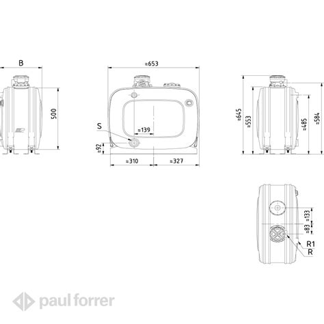 Paul Forrer Ag R Servoir D Huile Hydraulique Padoan Montage Sur Pied