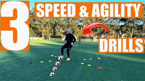 3 Speed And Agility Drills For Soccer Joner Football⚽️ Youtube