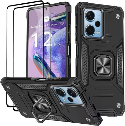 Lanhiem Coque Xiaomi Redmi Note 12 Pro 5G IP68 Étanche Antichoc