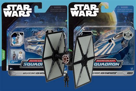 Third Wave Of Jazwares Star Wars Micro Galaxy Squadron Revealed Jedi