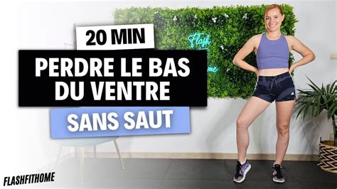 HIIT Pour PERDRE LE GRAS DU BAS DU VENTRE En 20 MIN SANS SAUT Marine