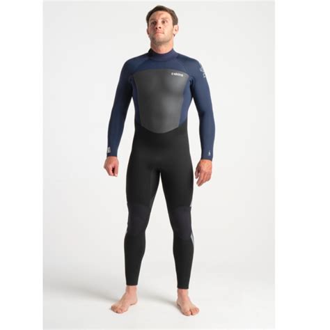 C Skins Legend 5 4 3mm Wetsuit Back Zip Black Navy