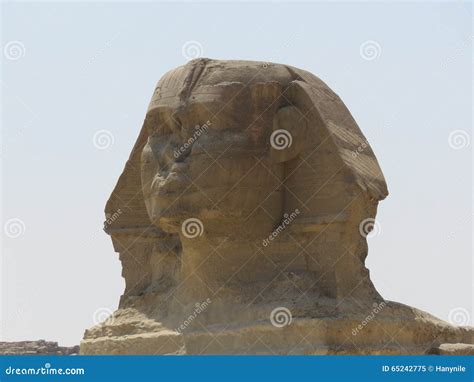 Sphinx stock image. Image of broken, egypt, nose, sphinx - 65242775