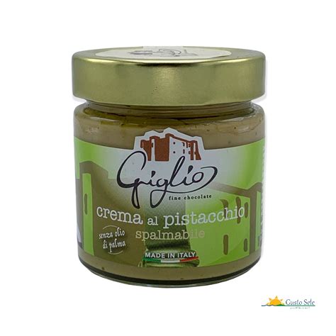 Crema Al Pistacchio Spalmabile Giglio Gusto Sele