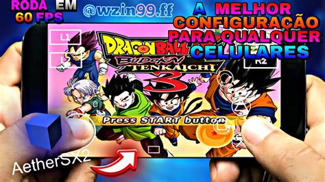 SAIUU A melhor configuração para Dragon ball z Budokai Tenkaichi 3