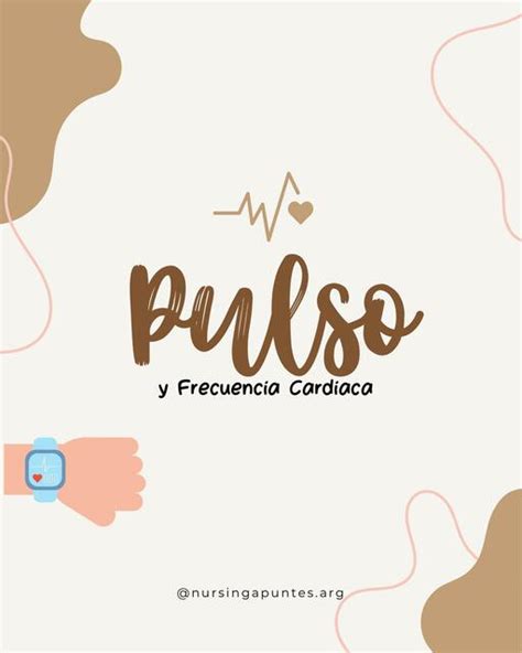 Pulso Y Frecuencia Cardiaca Enfermería Udocz