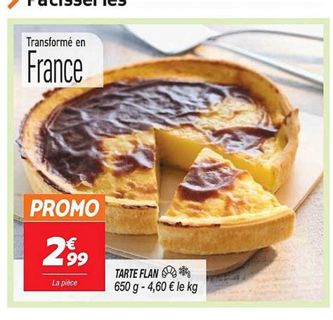 Promo Tarte Flan Chez Netto Icatalogue Fr