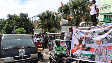 Aksi Solidaritas Boikot Produk Israel Vlixid