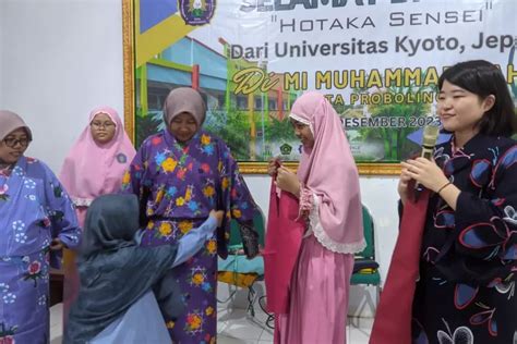 Kenalkan Budaya Jepang Pelajar Mi Muhammadiyah Kota Probolinggo