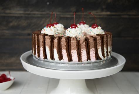 Usa Pan® Neapolitan Ice Cream Cake