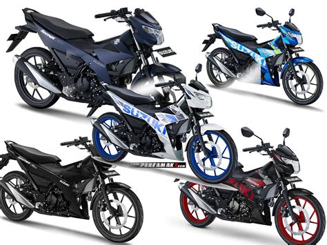 Warna Baru Suzuki Satria F Injeksi Tampil Lebih Dinamis