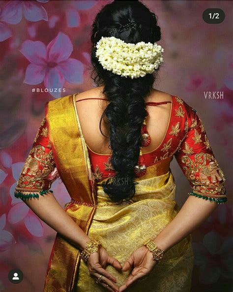 Pin By Almeenaprabhu On Jadai Billai Malai Crown Corsage N Hand Bouquet Flapper Dress Bride