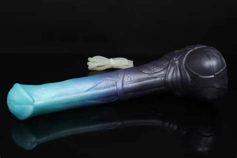 NEW BAD DRAGON VECTOR Fantasy MEDIUM Silicone Dildo CUM TUBE SUCTION