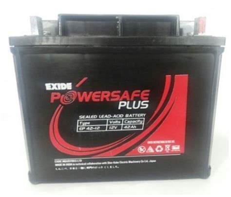 Exide 12v 42ah Powersafe Plus Smf Battery Nominal Voltage 12 Volt V