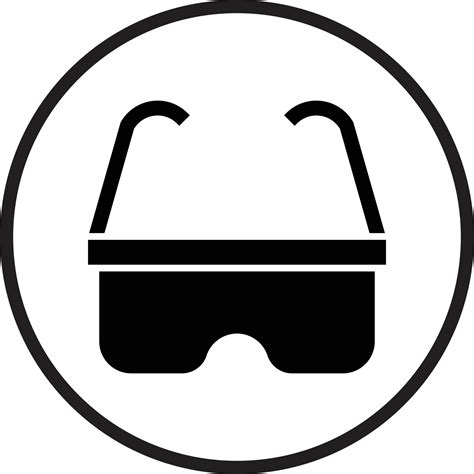 Safety Glasses Vector Icon Design 22796116 Vector Art At Vecteezy