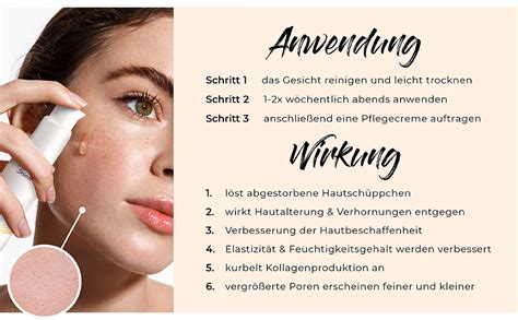 MOONYS 10 AHA Peeling Gesicht Mit PHA 100ml Anti Aging