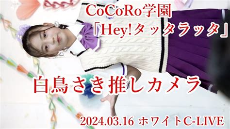 Cocoro Hey C Live Youtube