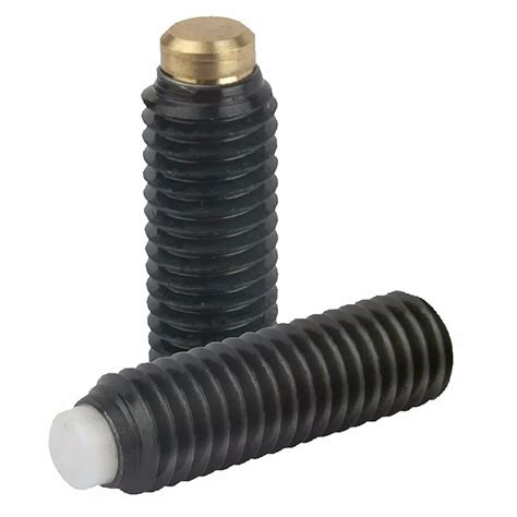 M M Carbon Steel Black Oxide Hex Socket Plastic Soft Rubber Nylon