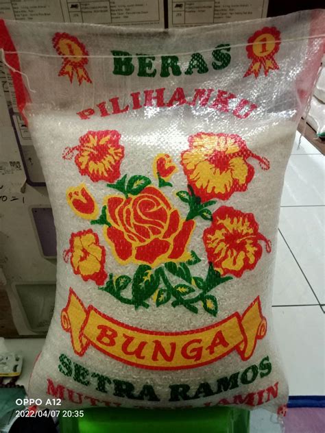 Beras Setra Ramos Cap Bunga 10 Kg Lazada Indonesia