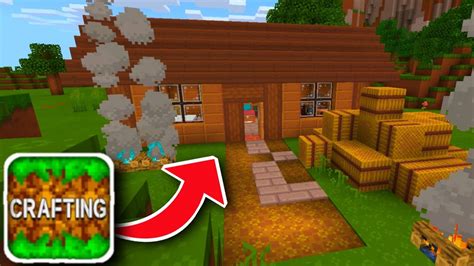 Crafting And Building How To Build A Survival House Youtube