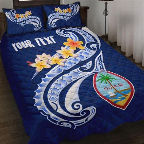 Guam Personalised Quilt Bed Set - Guam Seal Polynesian Patterns