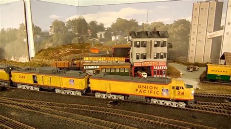 Union Pacific Ge Gas Turbine Up 24 Big Blow In Action Ho Scale Model