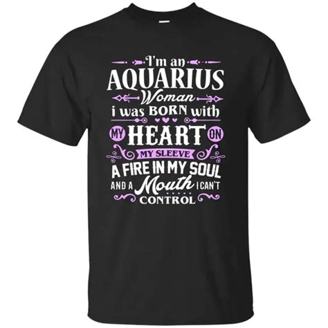 Aquarius Shirt Im An Aquarius Boy T Shirt Zodiac Birthday In T Shirts From Mens Clothing On