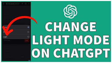 How To Change To Light Mode On Chatgpt Turn Off Dark Mode On Chat Gpt