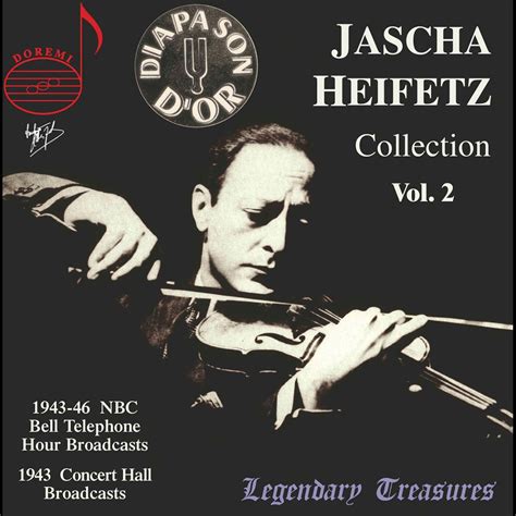 Jascha Heifetz Collection Vol 2 Live” álbum De Jascha Heifetz En