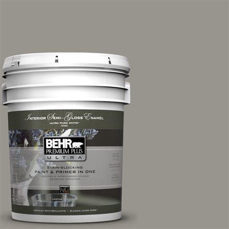 Behr Premium Plus Ultra Gal N Battleship Gray Semi Gloss