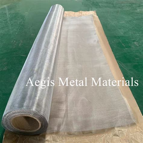 5154 Aluminum Alloy Wire Mesh 200 Micron 300um Aluminum Filter Mesh China Aluminum Filter Mesh