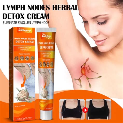 G Lymphatic Detox Cream Anti Swelling Massage Repair Ointment Herbal