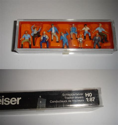 Preiser 10038 H0 Figurines Truck Drivers New Original Packaging