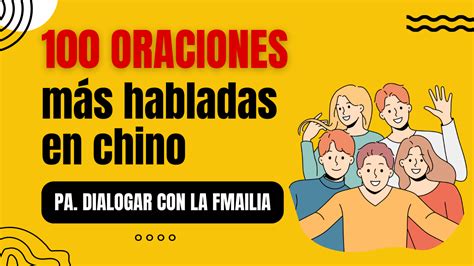 100 Frases Útiles de Chino Mandarín para Comunicarse con los Familiares