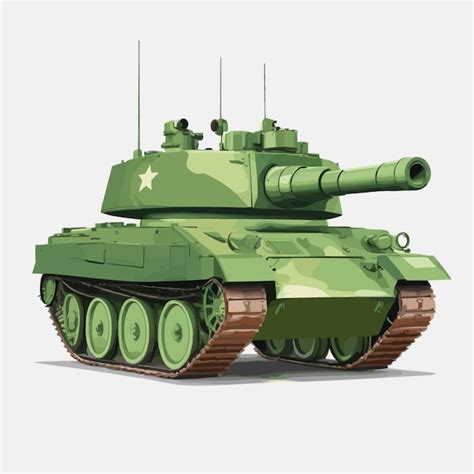 Premium Vector Military Tank Vector