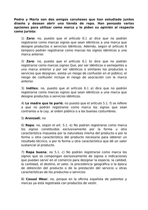 Práctica T11 Prácticas Por Temas De Derecho De La Empresa Pedro Y María Son Dos Amigos