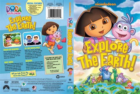 Dora The Explorer Explore The Earth! - Movie DVD Scanned Covers - Dora The Explorer Explore The ...