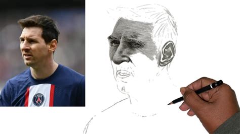 Lionel Messi Drawing Easy How To Draw Lionel Messi Step By Step Easy