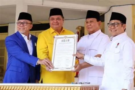 Sah Golkar Dan Pan Dukung Prabowo Subianto Pakai Surat Kesepakatan